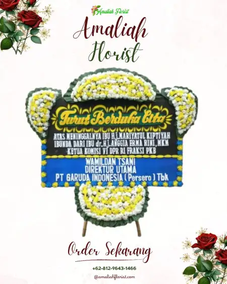 Papan Bunga Duka Ogan Baru